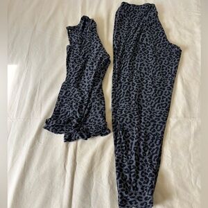 Tart Gray Leopard Print Apparel intimates soft size M